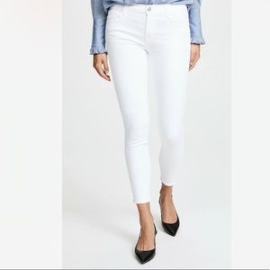 White j brand jeans the capri